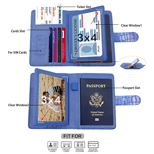 Rfid Passport Holder for Travel women
