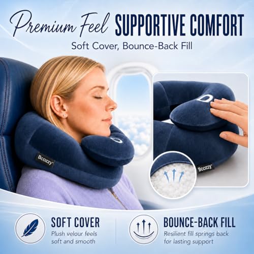 Flat Back Travel Neck Pillow
