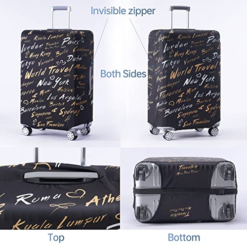 Travelkin Suitcase Covers For Luggage Tsa Approved Luggage Covers Protector