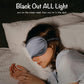 LULUSILK Mulberry Silk Sleep Eye Mask Blindfold with Elastic Strap Headband, Soft Eye Cover Eyeshade for Night Sleeping, Travel, Nap (Charcoal Gray)