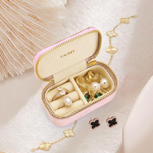 Small Travel Jewelry Case