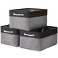 Collapsible Storage Bin for Shelves (3 Count)