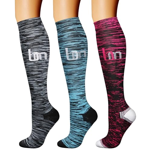 Compression Socks for Women & Men Circulation (3 Count)