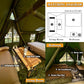 A Frame Inflatable Tent & Waterproof Black
