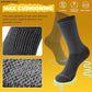 6 Pairs Copper Hiking Running Socks (6 Count)