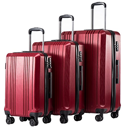 PC+ABS Hardshell Luggage (3 Count)