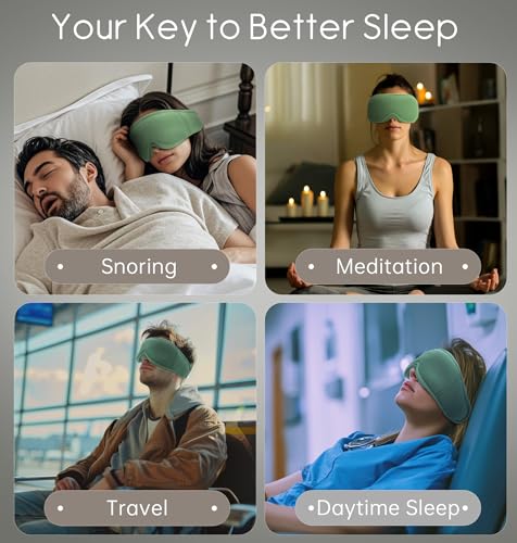 Sleep Mask with Headphones Bluetooth 5.4