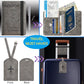Passport Holder With Luggage Tag (4 Count)