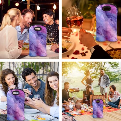Wine Carrier Tote Personalized Bag for 2 Bottles