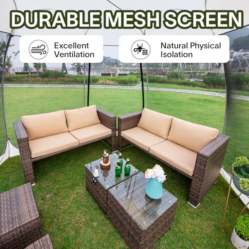 12'x12' Pop Up Screen House Tent