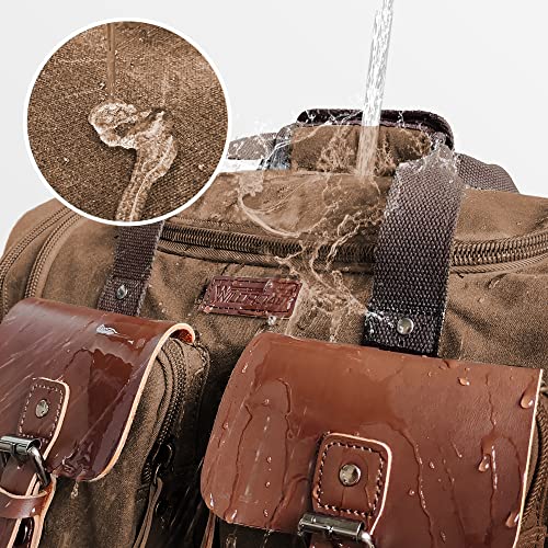 Waxed Canvas Duffle Bag