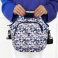 LunchTote Zippered Bag Insulated Neoprene Caddy (Peak Season / X-Large 6.5 Quart Lunch Tote)