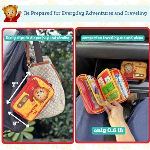 KeepGoing Daniel Tiger’s Travel First Aid Kit for Kids