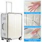 Clear PVC Suitcase Cover Protectors 32 Inch Luggage Cover for Wheeled Suitcase