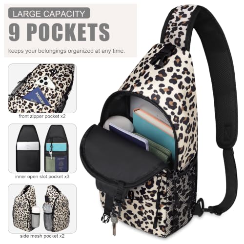 Crossbody Bags for Women Men Trendy Sling Bag Backpack Chest Bag
