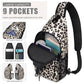 Crossbody Bags for Women Men Trendy Sling Bag Backpack Chest Bag