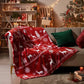 Printed Fleece Throw Blanket