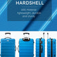 Luggage 3 Piece Sets Hard Shell Luggage Set with Spinner Wheels (3 Count)