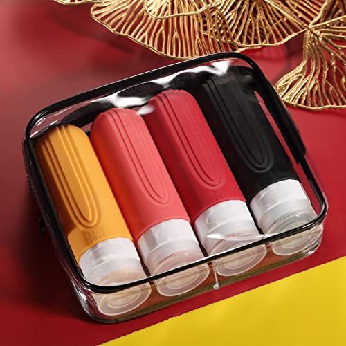 Travel Bottles for Toiletries (4 Count)