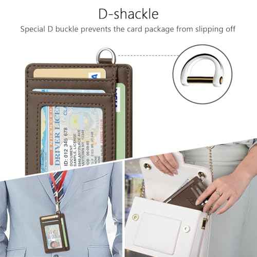 Slim Minimalist Wallet RFID Credit Card Holder for Men