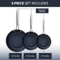 3 Piece Fry Pan Set