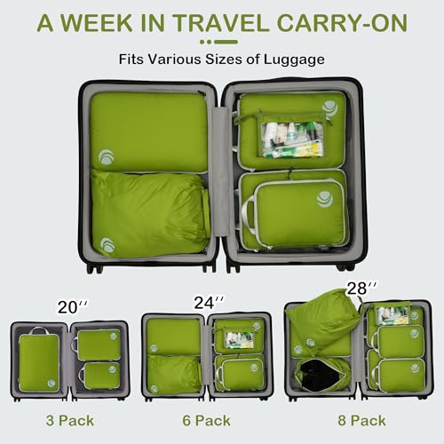 Compression Packing Cubes for Travel