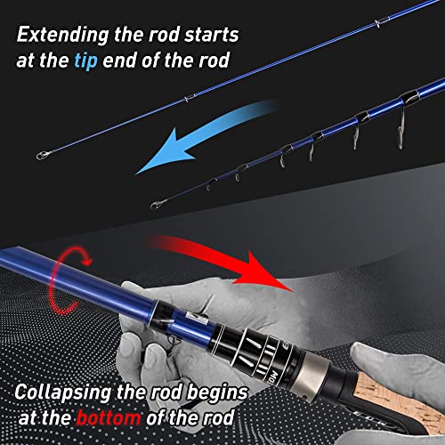XPEDITE PRO Telescopic Fishing Rods