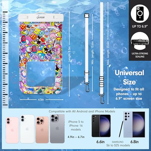 x Sanrio Waterproof Phone Pouch