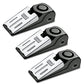 Door Stop Alarm with 120DB Siren Door Stop for Home & Travel (3 Count)