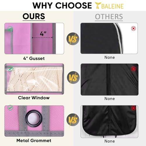 1PK Garment Bags for Hanging Clothes