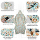 Hooded Rain Poncho for Adult with Pocket
