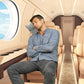 Premium Soft Travel Blanket Pillow Combo Airplane