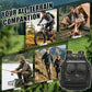 45L Fishing Backpack with Rod Holders & Built