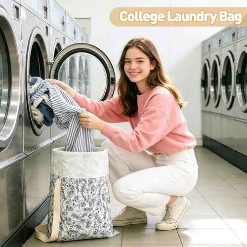 Laundry Bag Backpack for Dorm & Travel