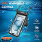 IPX8 Double Space Waterproof Phone Pouch up to 8.5'' (2 Count)