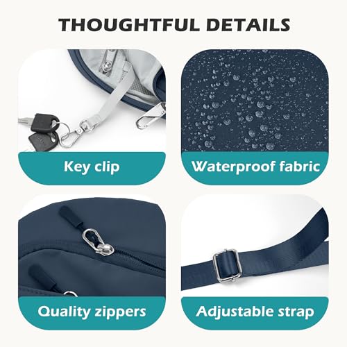 Anti Theft Crossbody Bag for Women Men