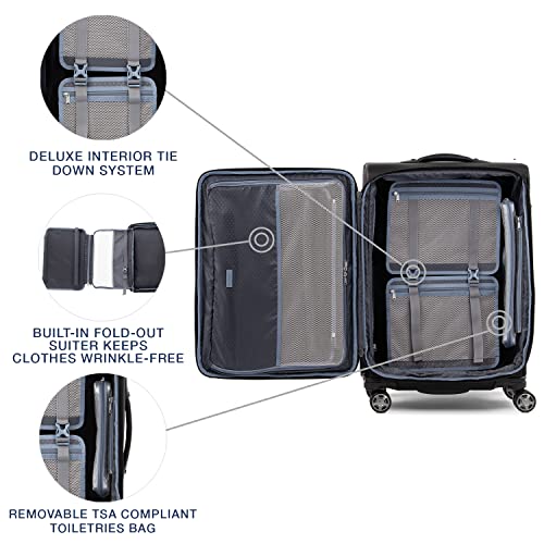Platinum Elite Checked Luggage Spinner