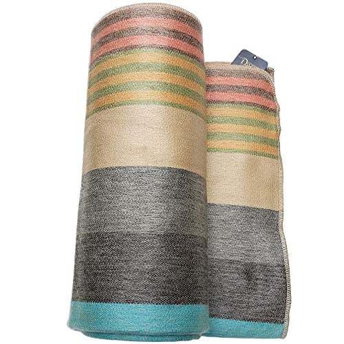 Alpaca Wool Throw Blanket