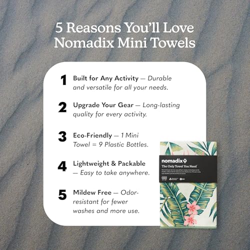 Mini Towel Perfect for Beach
