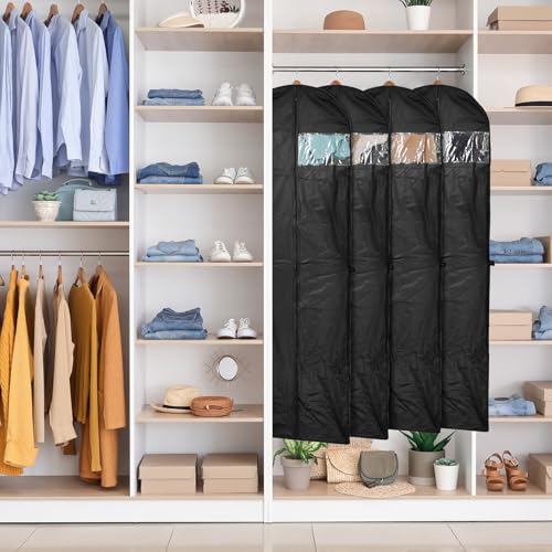 70" Long Garment Bags for Travel Dress (2 Count)