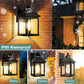 Solar Porch Lights Outdoor Dusk to Dawn with Motion Sensor (2 Count)