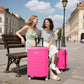 Luggage Set 6 Piece Carry on Hardcase Suitcase with Travel Bags (6 Count)