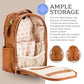 Boss Plus Large Diaper Bag Backpack with 19 Pockets