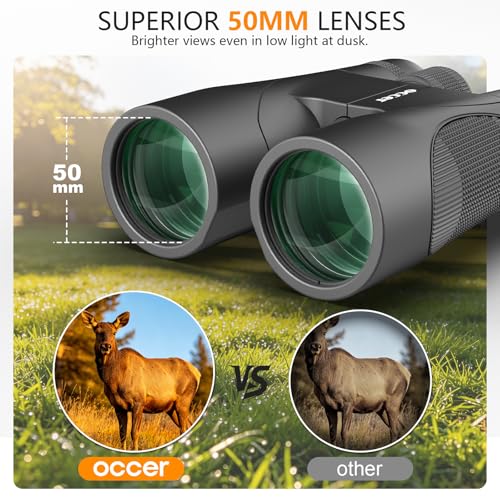 12x50 Binoculars for Adults Cruise Ship Travel Outdoor High Powerd Gift