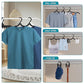 36 Pcs Travel Hangers Portable Foldable Travel Hanger Organizer (36 Count)