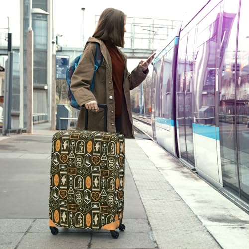 Travel Luggage Cover Suitcase Protector Fits 27