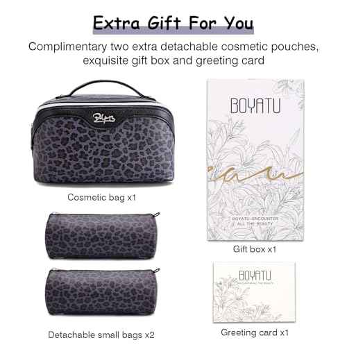 Travel Makeup Bag Organizer (3 Count)