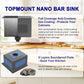 15x15x9 inch Drop in Bar Sink