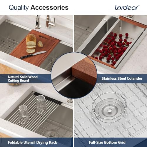 36 Inch Undermount Kitchen Sink Double Bowl Stainless Steel Kitchen Sinks 50