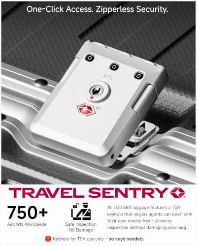 26 Inch Zipperless Checked Luggage